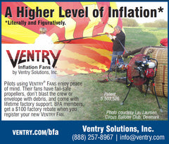 Inflation Fan ad in Ballooning magazine (2017)