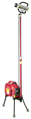 V-Star LED Lentry Lighting System Model 1STARX stands up to 9-feet tall fully extended as shown