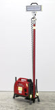 All-Terrain Lentry Light Tower Model 2SPECH shown fully rectracted, which still stands over 6-feet tall.