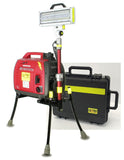 Lentry Portable Generator Light System Model 2SPECS-C23 with case (inset)