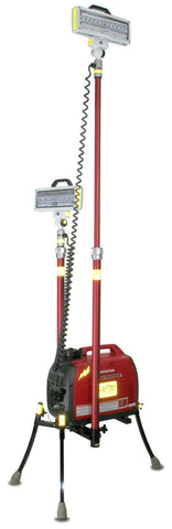 LENTRY LED Lighting System model 2SPECXX-C34 with one LED retracted and one LED extended. Case not shown.