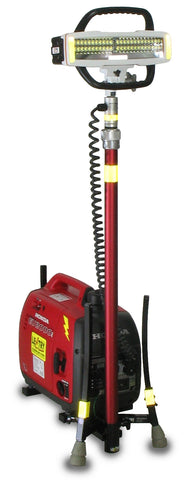 All-Terrain Lentry Lighting System Model 2STARX shown fully retracted