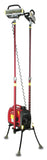 All-terrain dual LED Lentry Lighting System Model 2STARXX stands at 9-feet tall when fully extended