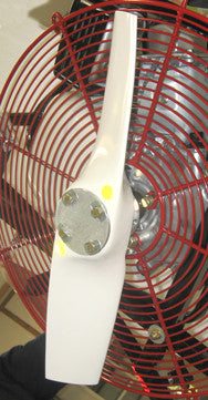 Ventry Safety Propeller shown on a Ventry Fan with the front guard removed