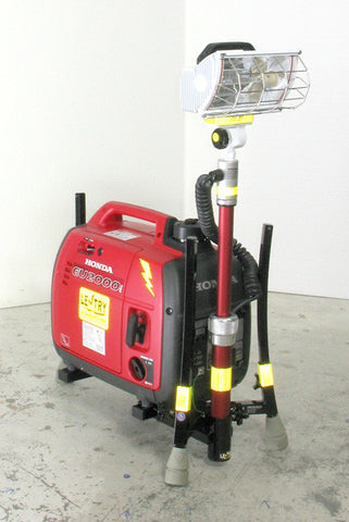 LENTRY Halogen Lighting System model 2OPUPS, shown with the all-terrain legs retracted